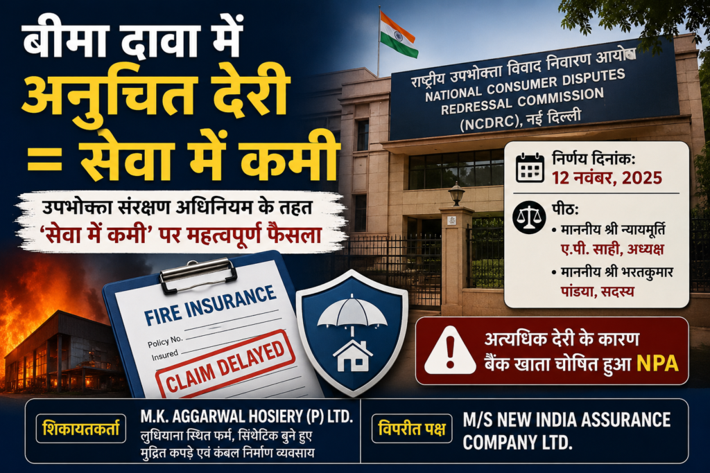 M.K. Agrawal Hojri Pvt. Ltd. vs New India Assurance