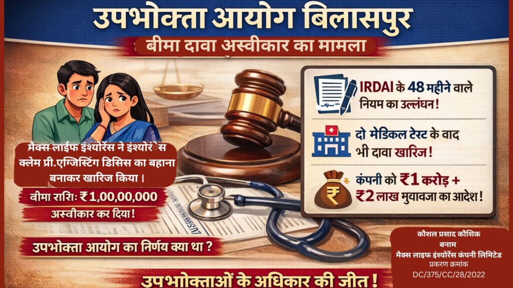 उपभोक्ता आयोग बिलासपुर