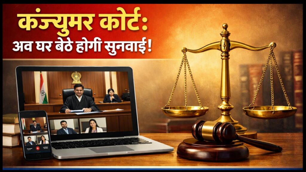 कंज्यूमर कोर्ट में ऑनलाइन सुनवाई (VC) कैसे करें?