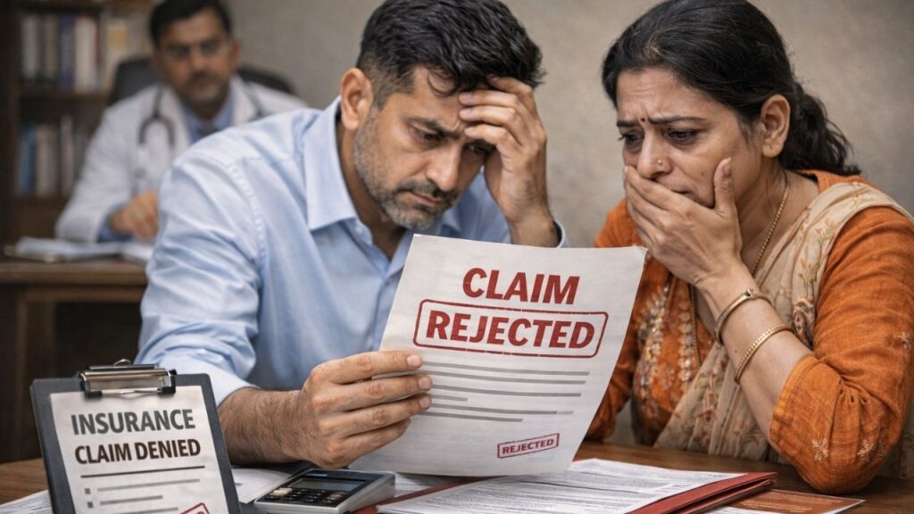 इंश्योरेंस क्लेम रिजेक्ट